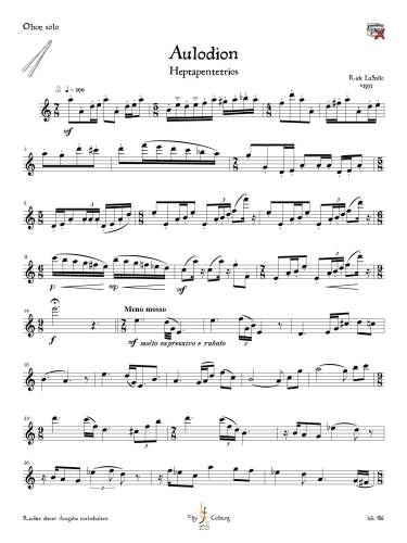 LaSalle, Rick  - Aulodion für Oboe solo